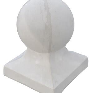 Set 2 Concrete Molds Precast Concrete Balls Concrete Finials Decorative ...