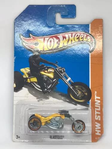 Hot Wheels Blastous Moto Triciclo Amarela Hw Stunt MercadoLivre
