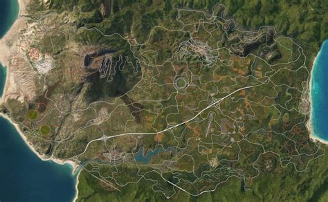 high res fh map  route planning forzahorizon