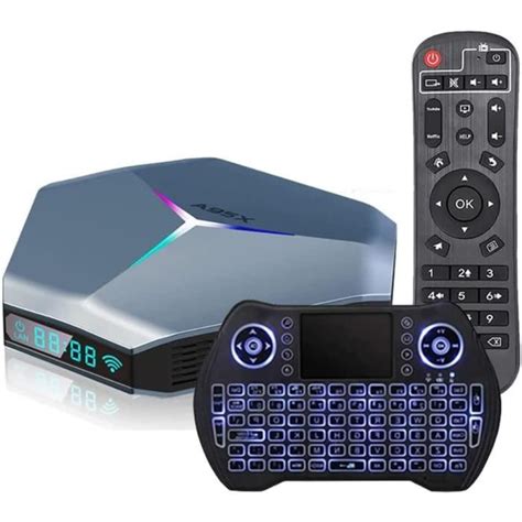 Android 11 0 TV Box Android Box 4 Go De RAM 128 Go De ROM S905X4 Quad