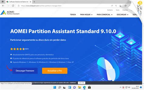 Administrar Particiones De Disco En Windows Con AOMEI Partition