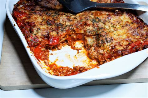 Gerechten Zonder Pakjes En Zakjes 291 Volkoren Lasagne Bolognese