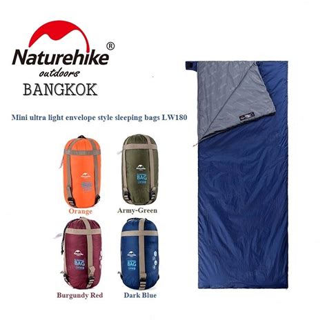 Naturehike Mini Ultra Light Envelope Style Sleeping Bags LW180