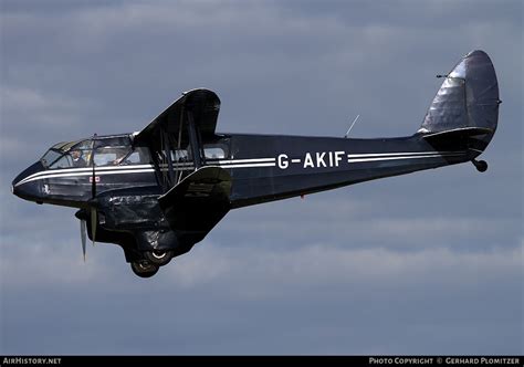 Aircraft Photo Of G Akif De Havilland D H A Dragon Rapide