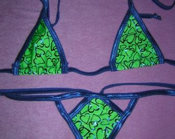 Micro Cut Bikini Etsy