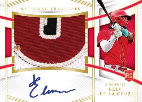 2023 Panini National Treasures Baseball Checklist Set Details