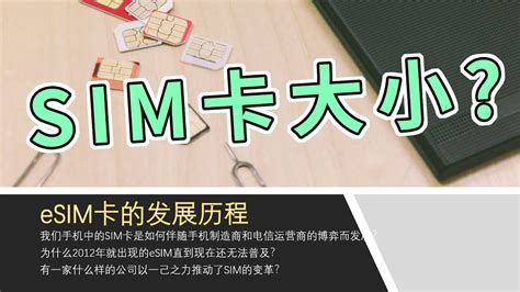 Esim卡产生背景与发展历程。｜为什么2012年就出现的esim直到现在还无法普及？有一家什么样的公司以一己之力推动了sim的变革？｜通信系列之sim卡 Youtube