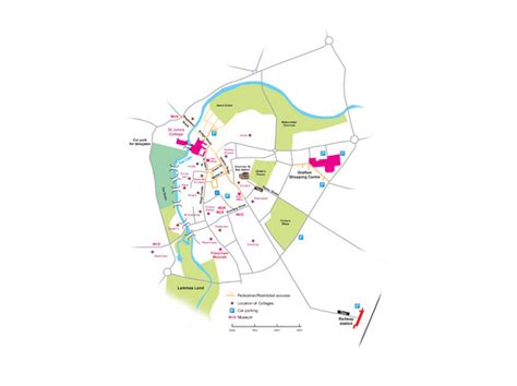 Cambridge City Centre Map - St John039s Cambridge England • mappery