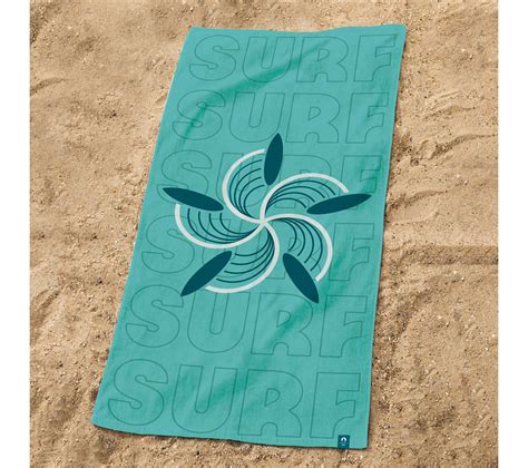 Drap De Plage Imprim Coton Paris Jeux Olympiques Surf