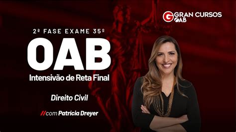 Fase Do Exame Da Oab Intensiv O De Reta Final Direito Civil