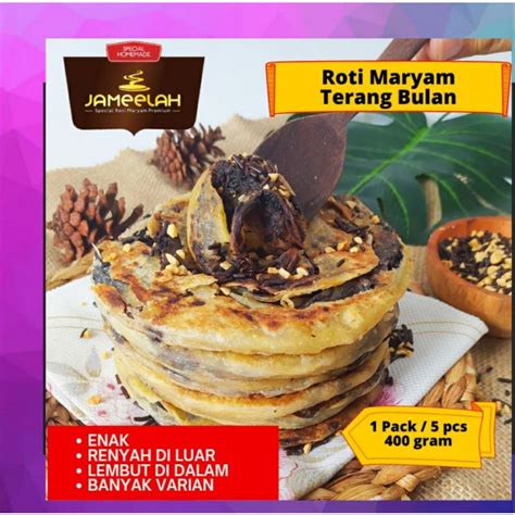 Jual Roti Maryam Jameelah Coklat Kacang Frozen Food Roti Canai