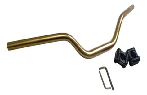 Guidao Naked Dourado 74x22 Esportivo Cb 250 Twister Fazer Parcelamento Sem Juros