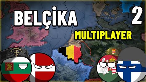 YAŞAMAYA ÇALIŞIYORUZ HEARTS OF IRON 4 MULTIPLAYER BELÇİKA 2 YouTube