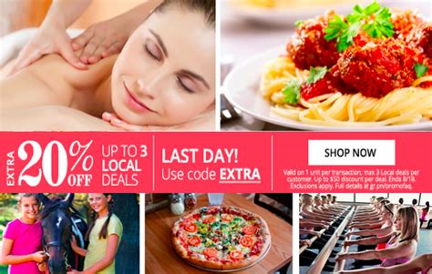 Groupon Coupon Code Extra 20 Off