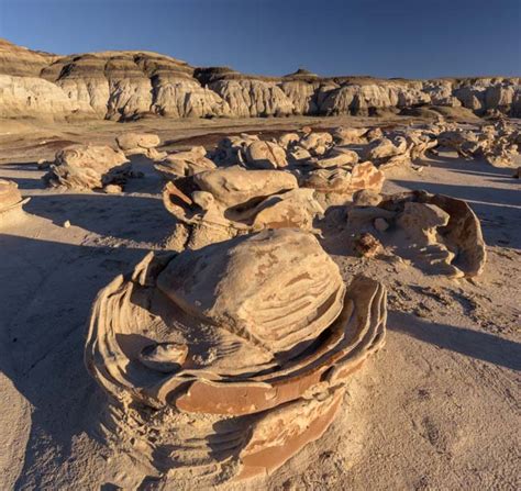 Eggs Aliens In Bisti De Na Zin Wilderness Bisti Badlands Roads