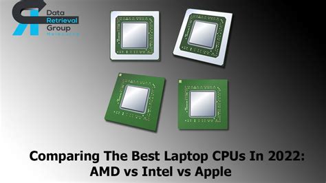 Comparing The Best Laptop CPUs In 2022: AMD vs Intel vs Apple