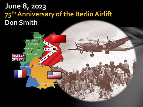 75th Anniversary Of The Berlin Airlift