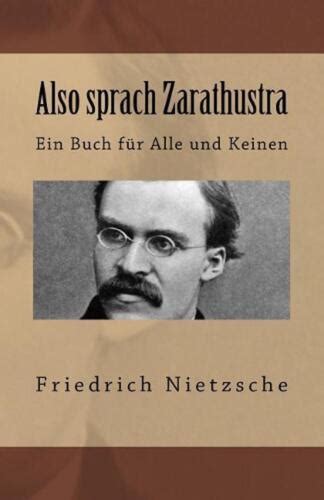 Also Sprach Zarathustra By Friedrich Wilhelm Nietzsche German