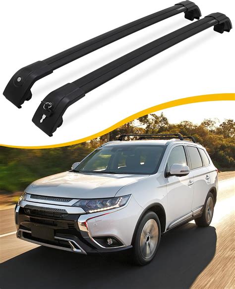 EZREXPM Barras Transversales Para Portaequipajes Mitsubishi Outlander