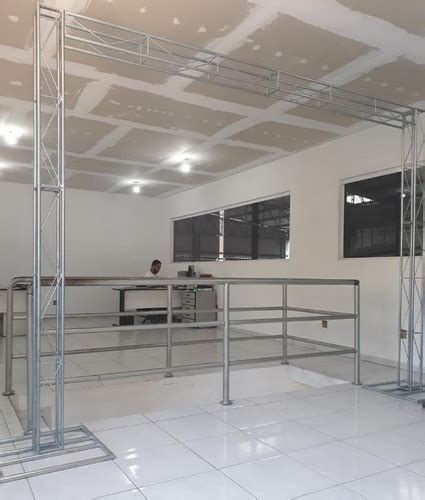 Treliças Kit Trave Box Truss Q15 Aço 2x2m Iguatemi Frete grátis