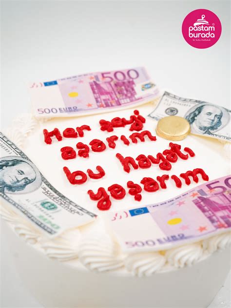 Dolar Ve Euro Detay Naked Cake