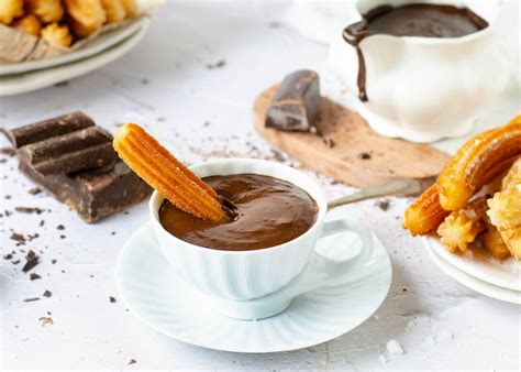 Chocolate con churros cómo hacerlos a la taza perfectos