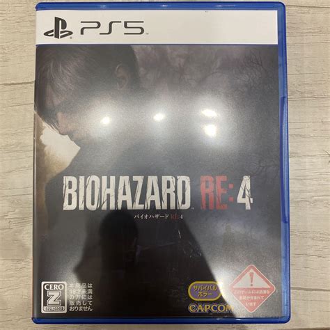 バイオハザード Re4 通常版 Ps5版プロダクトコード未使用 メルカリ