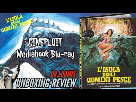 L ISOLA DEGLI UOMINI PESCE Bluray Mediabook CinePloit Audio Italiano