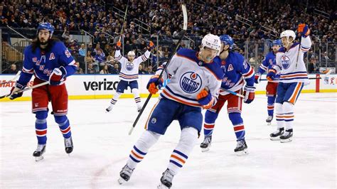 Edmonton Oilers Vs New York Rangers Oilers 4 3 Victory At Madison Square Garden World Today News