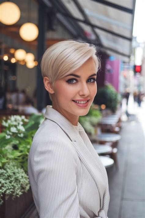 Short Haircuts Ideas Short Blonde Hair Short Hairstyles For Women Short Hair Styles