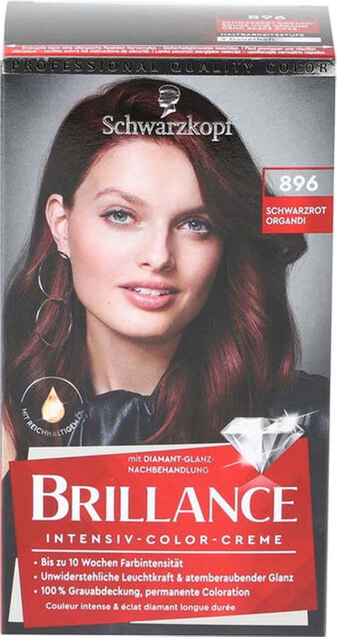 Schwarzkopf Brillance Intensive Color Creme Haarkleuring Rood Bol