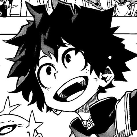 Midoriya Izuku In Mang Icons Manga Anime