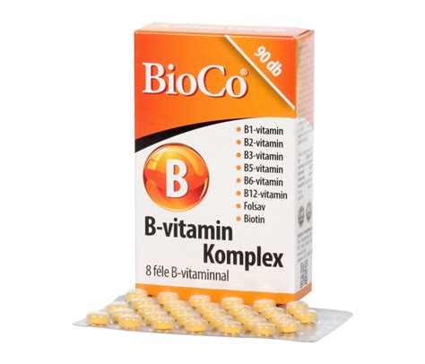 Bioco B Vitamin Komplex Tabletta X Benu Gy Gyszert R