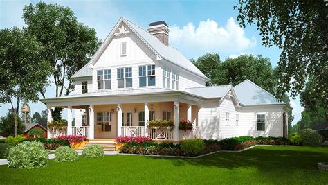 A Honey of a Farmhouse - 92381MX | Architectural Designs - House Plans