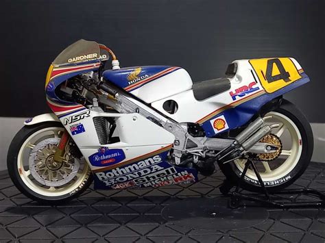 プラモデル 完成品 TAMIYA 1 12 ROTHMANS HONDA NSR500 86 W ガードナー タミヤ ロスマンズ ホンダ