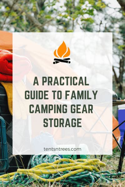 A Practical Guide to Family Camping Gear Storage | Camping Storage