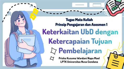 Keterkaitan Ubd Dengan Ketercapaian Tujuan Pembelajaran Prinsip