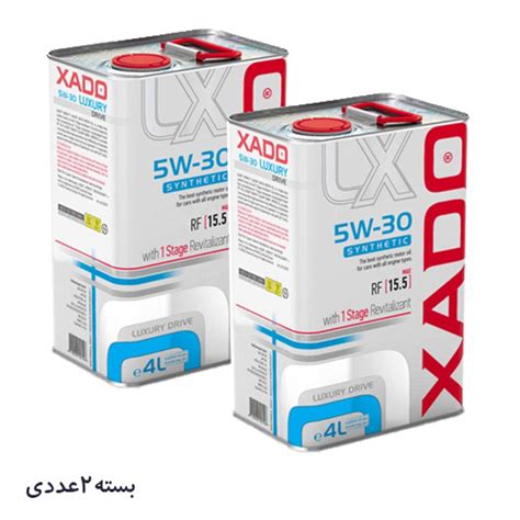 قیمت و خرید روغن موتور اکسادو (زادو) مدل LUXURY OIL 5W- 30 SN 4L بسته ...