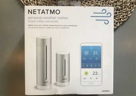 Метеостанция Netatmo Urban Weather Station | Festima.Ru - Мониторинг ...