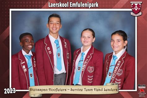 Skoolleiers Laerskool Emfulenipark