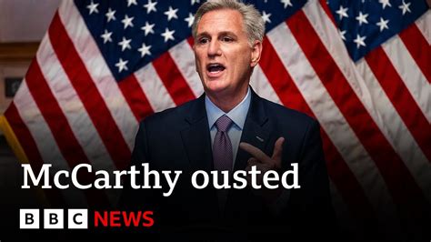 Republican Kevin Mccarthy Forced Out As Speaker Of The Us House Of