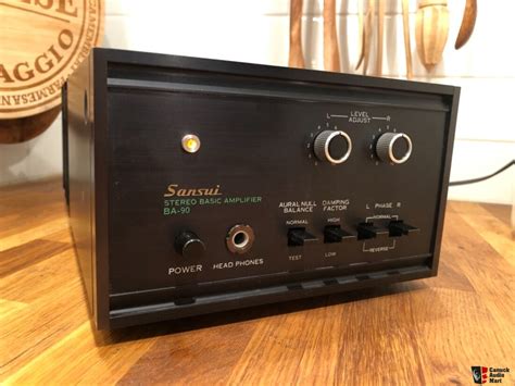 Basic Amplifier Sansui Ba Nice Rare V V V Fit Ba Ba