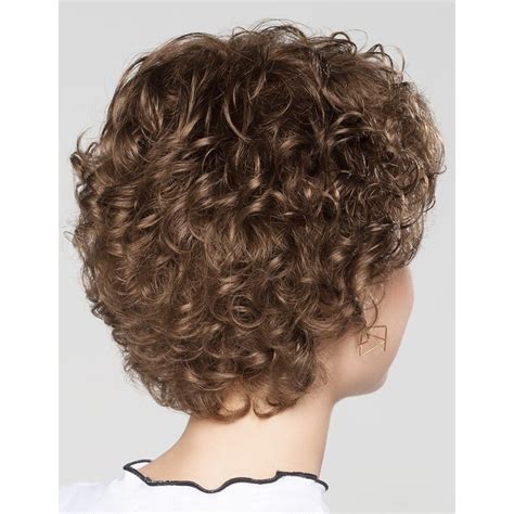 Fashion Natural Curly Short Brown Wig For Women Short Wigs Capless Wigs Blonde Wigs