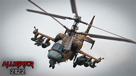 Kamov Ka 52 Alligator In Action YouTube