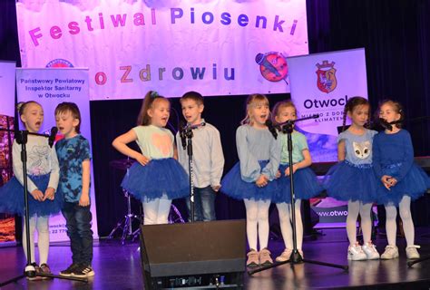 Kreatywno Dzieci Na Festiwalu Piosenki O Zdrowiu W Otwocku Foto