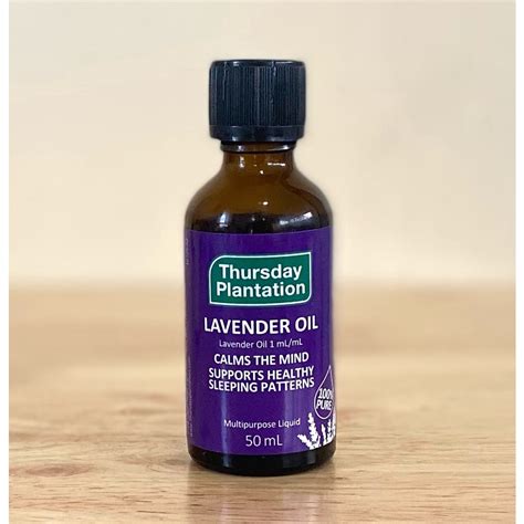 Thursday Plantation Lavender Oil 100 Pure 50ml Shopee Philippines