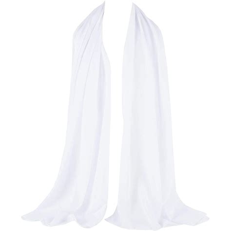 White Chiffon Wrap Shawl Atelier Yuwa Ciao Jp