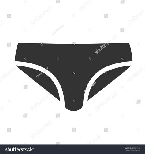 Bikini Icon Simple Flat Logo Bikini ภาพประกอบสตอก 456047998 Shutterstock
