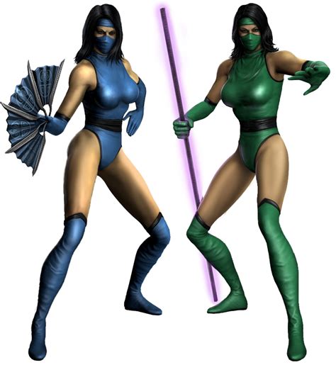 Fdmk Mkii Kitana And Jade Klassic Skins Render And Trailer