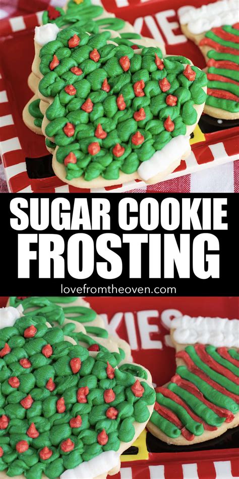 Easy Stackable Sugar Cookie Frosting Recipe Love From The Oven